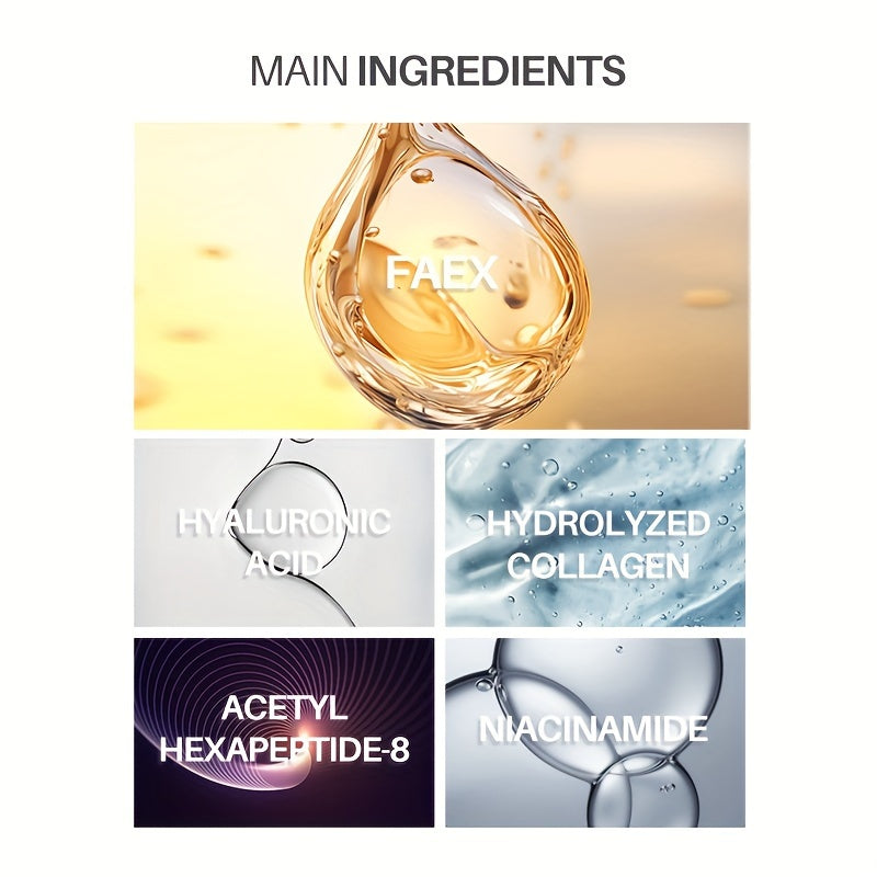 4pcs Bio-Collagen Real Deep Mask Pack Hydrating & Firming Facial Sheet Masks with Collagen, Hyaluronic Acid & Nicotinamide Moisturizing & Invigorating for All Skin Types(1pc\u002F4pcs\u002F8pcs)