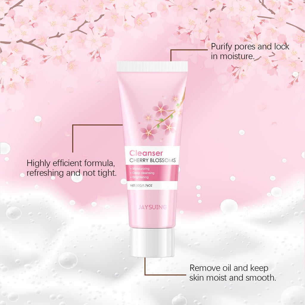 Cherry Blossom Hydrating Cleanser: A Refreshing, Moisturizing Cleanser That Gently Cleanses The Skin While Providing Hydration And Care. This Skincare Product Is Suitable for Daily Use And Is Available from Our Local Warehouse