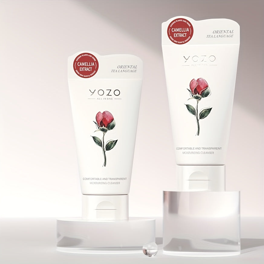 Camellia Cleansing Foam for Gentle Deep Cleaning, Moisturizing, And Oil Control