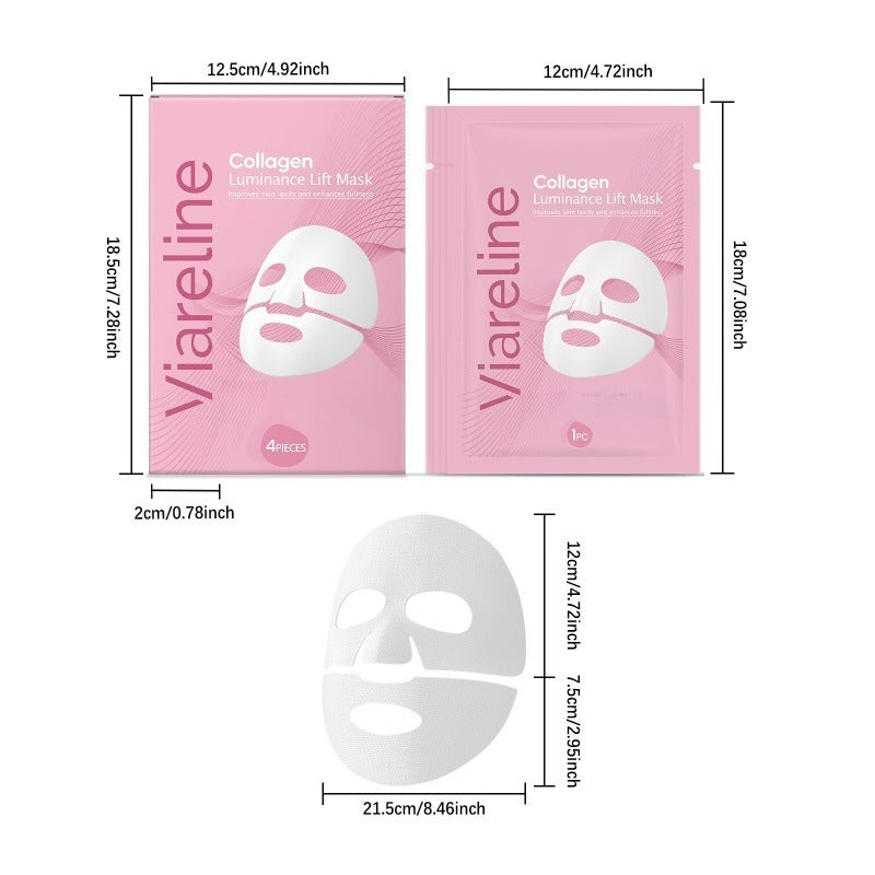 Multi-Pack of Collagen Moisturizing Face Masks - a 3-In-1 Smoothing, Moisturizing, And Firming Mask - The Perfect Mother'S Day Gift