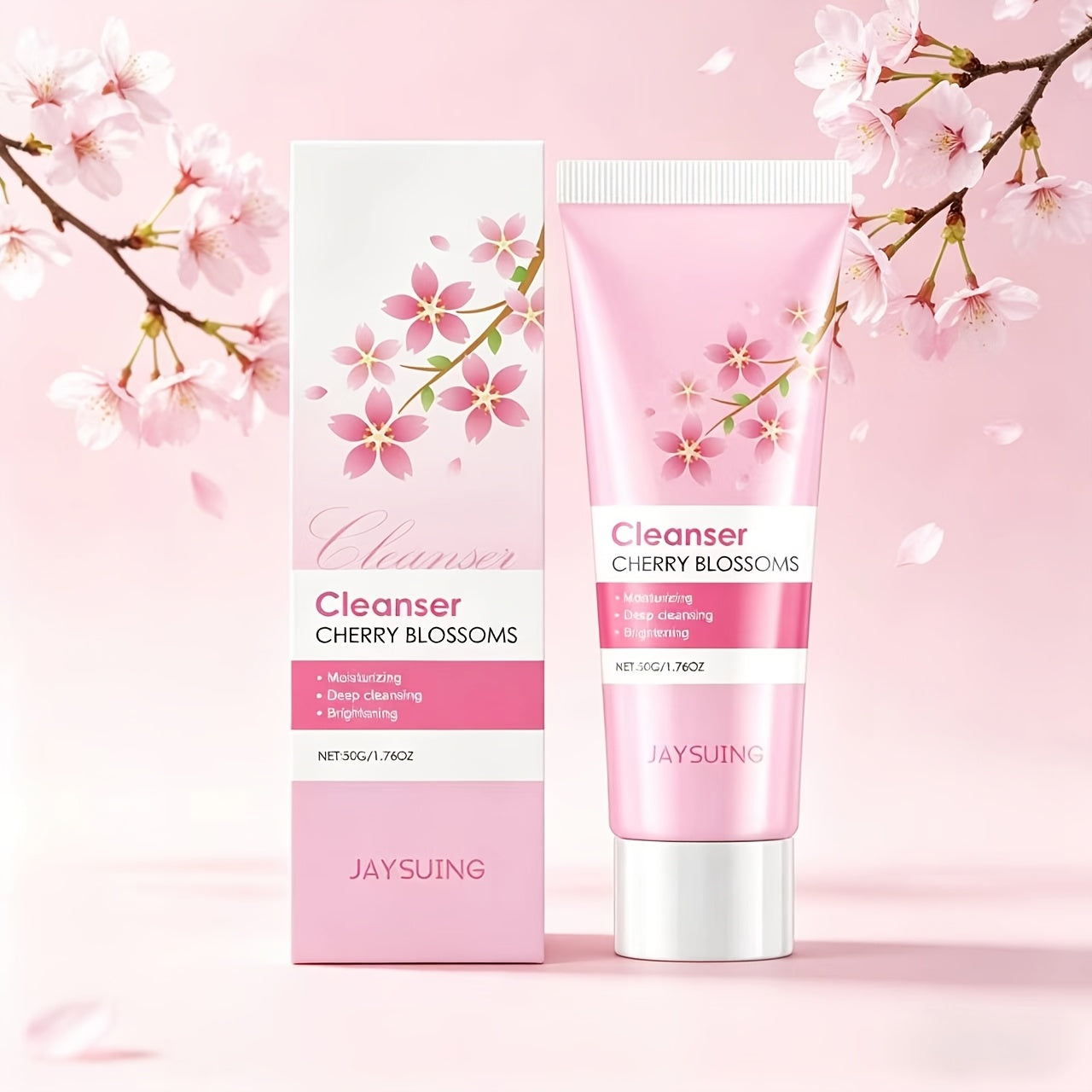 Cherry Blossom Hydrating Cleanser: A Refreshing, Moisturizing Cleanser That Gently Cleanses The Skin While Providing Hydration And Care. This Skincare Product Is Suitable for Daily Use And Is Available from Our Local Warehouse