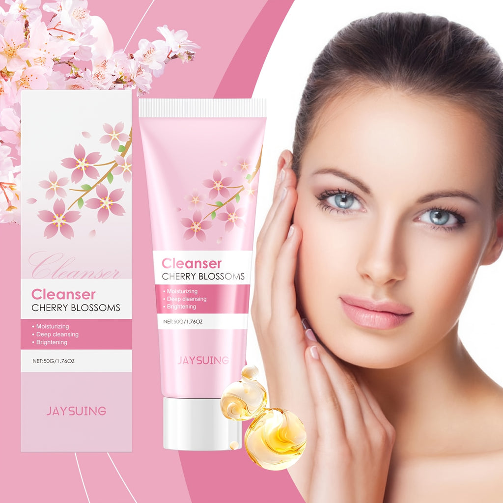 Cherry Blossom Hydrating Cleanser: A Refreshing, Moisturizing Cleanser That Gently Cleanses The Skin While Providing Hydration And Care. This Skincare Product Is Suitable for Daily Use And Is Available from Our Local Warehouse