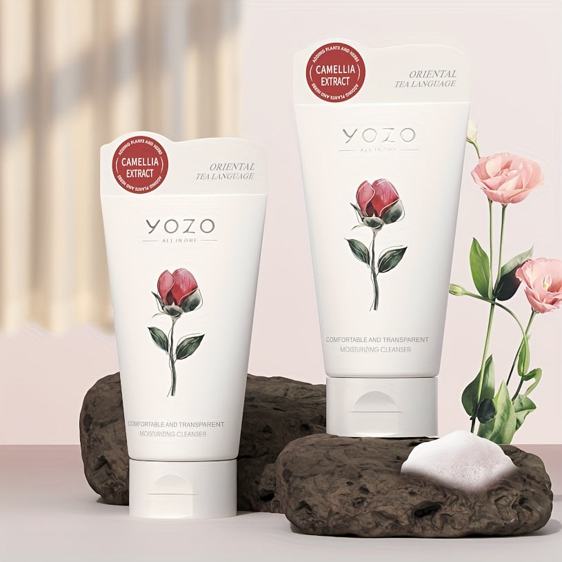 Camellia Cleansing Foam for Gentle Deep Cleaning, Moisturizing, And Oil Control